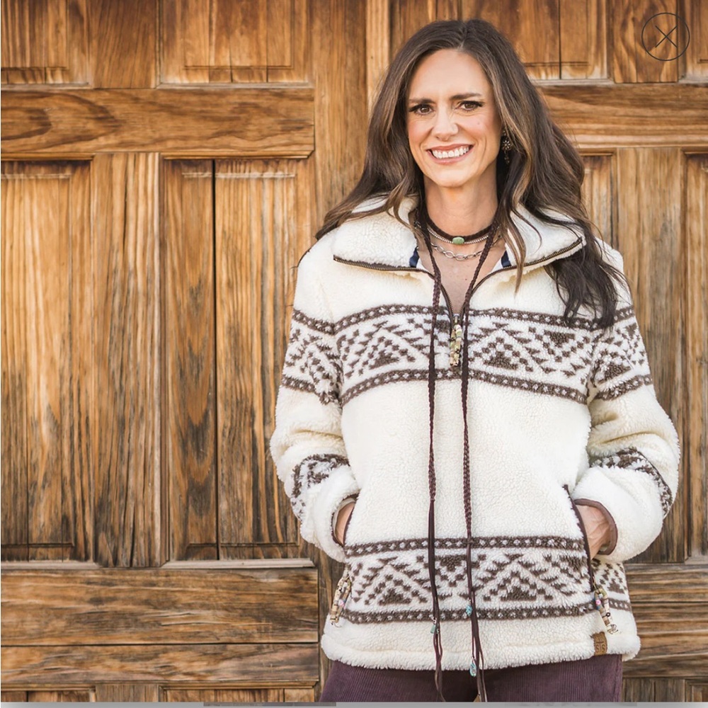NWT - STS Ranchwear “The Frankie” Quarter Zip Pullover Size S
